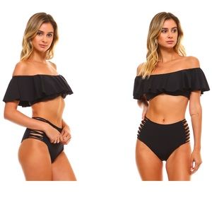 Envya Off The Shoulder Bikini Set